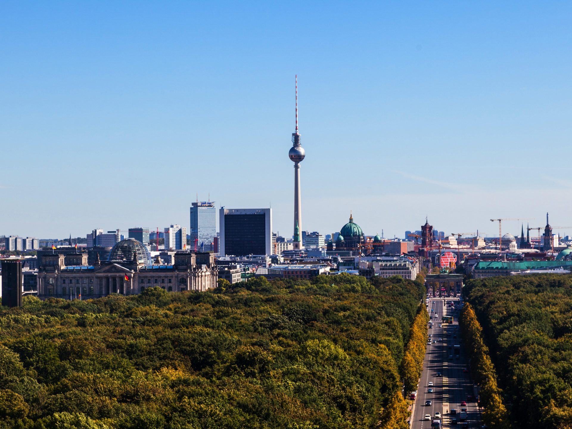 Blick auf Berlin